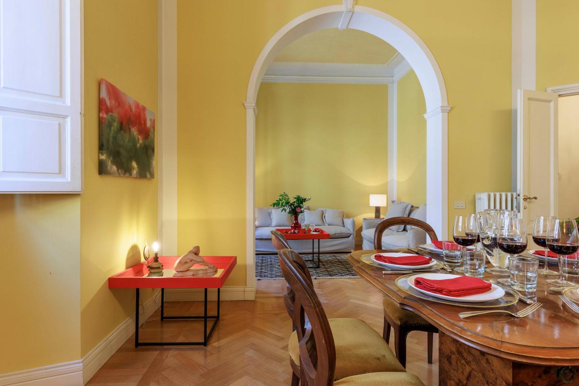 Florence Huge Apartment With Private Garden المظهر الخارجي الصورة